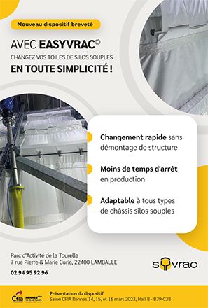 Bulk product storage silos.