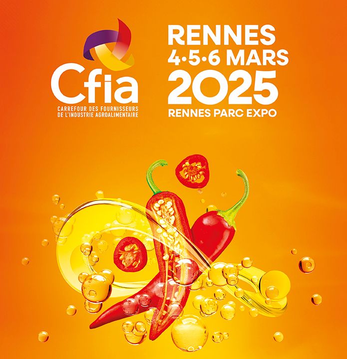CFIA Rennes returns from 4 to 6 March 2025 with a new focus on food safety, 2,000 suppliers and innovations. The event addresses environmental and societal challenges through conferences and the Innovation Awards.