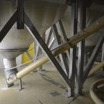 Flexible silo with patented Easyvrac device to reduce production stoppages