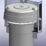 HORNET PROTECT-PROTECTION-ANTI-FRELONS-Cross-sectional drawing