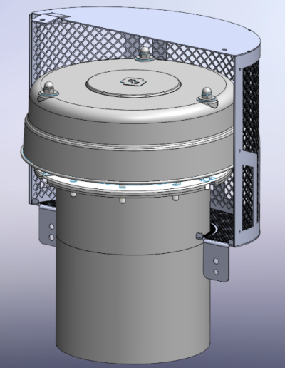 HORNET PROTECT-PROTECTION-ANTI-FRELONS-Cross-sectional drawing