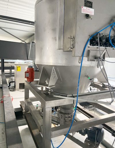 Weighed-cyclofilter-for-vacuum-pneumatic-transfer