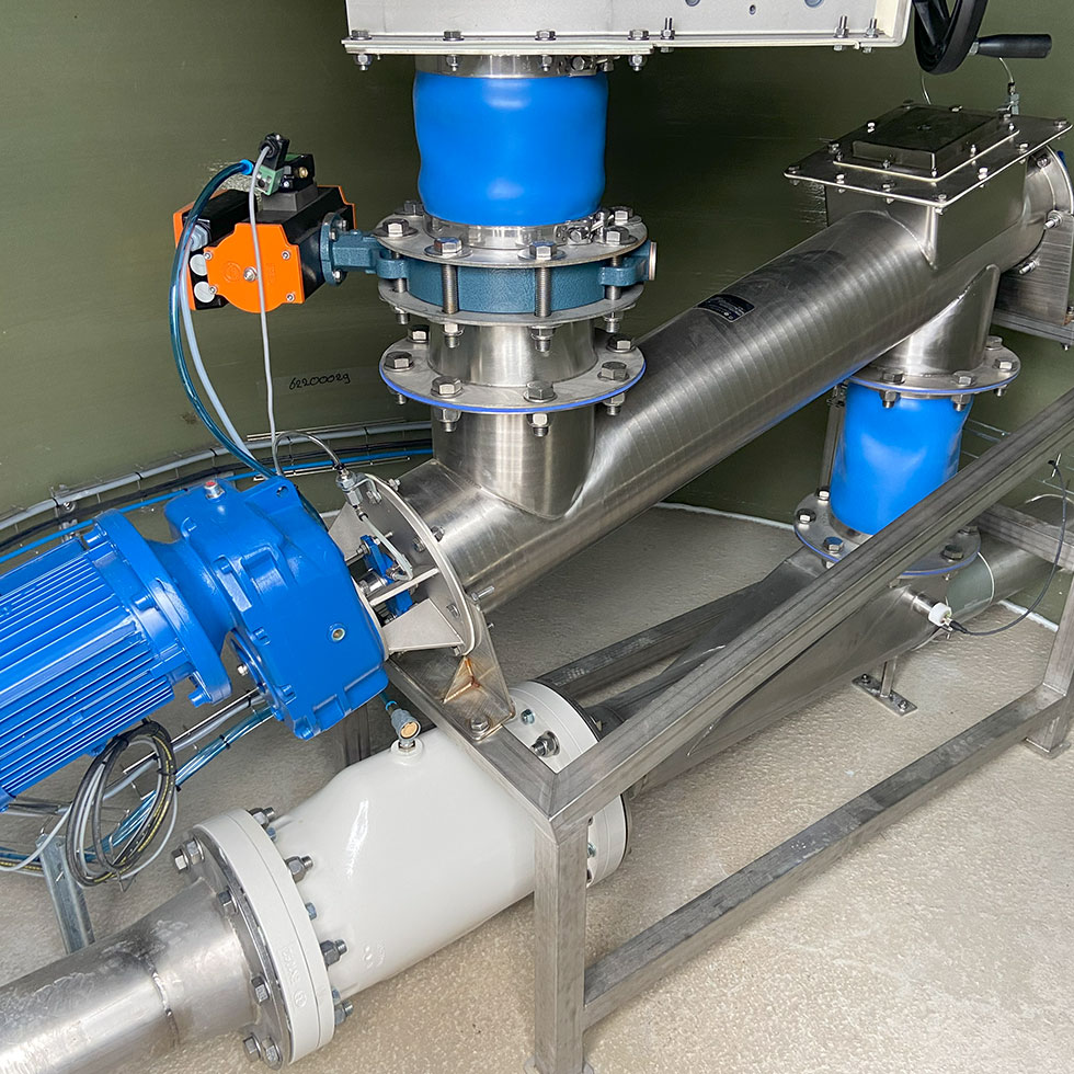 Pipe Screw Conveyor for silo