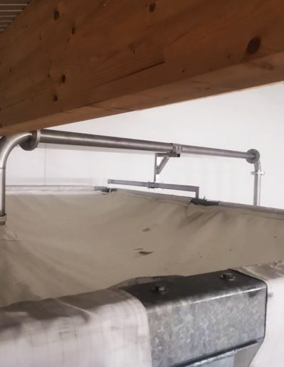 Limestone storage system