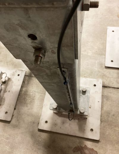 Full weighing of flexible silos