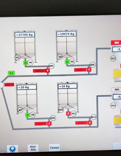 Control interface for installation equipment