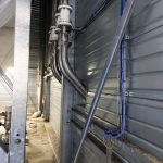 Flexible silo loading conveyors