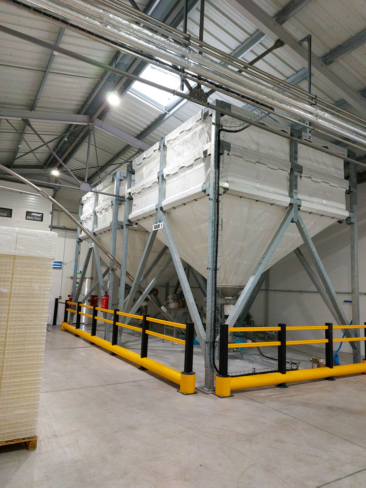 Réparation et remise en route du silo après une tempête