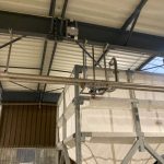 Unloading network and flexible silo