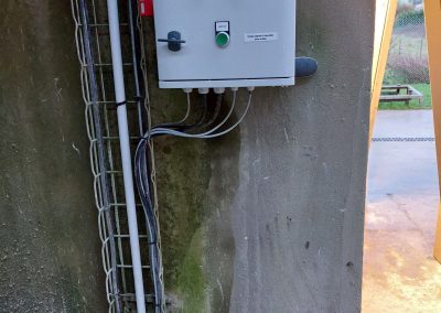 Control box for stainless steel dust collector system