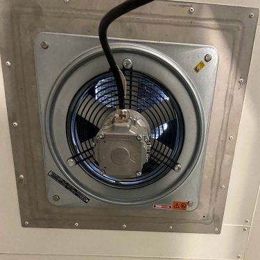 An industrial dehumidifier suitable for silos