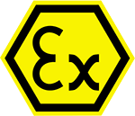 Atex-certified equipment for potentially explosive atmospheres