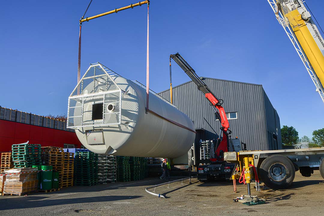 Mise en service d'un silo Syvrac