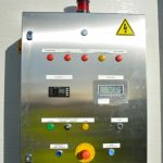 Resin storage silo control cabinet