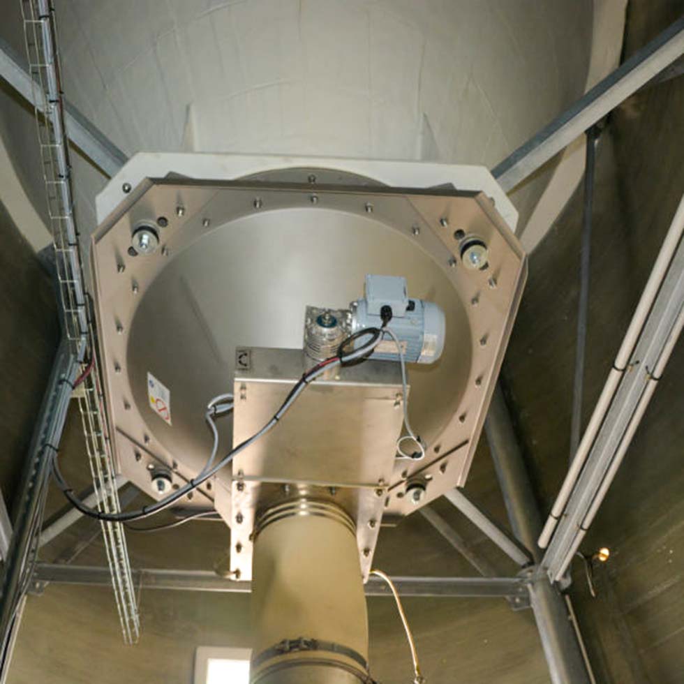 Vidange par fond vibrant