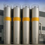 ATEX aluminium silo for explosive or sensitive products