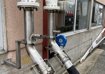 Equipment for sugar transfer