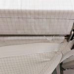 Reinforced seams on the flexible silo fabric