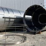 Presentation of stainless steel silos